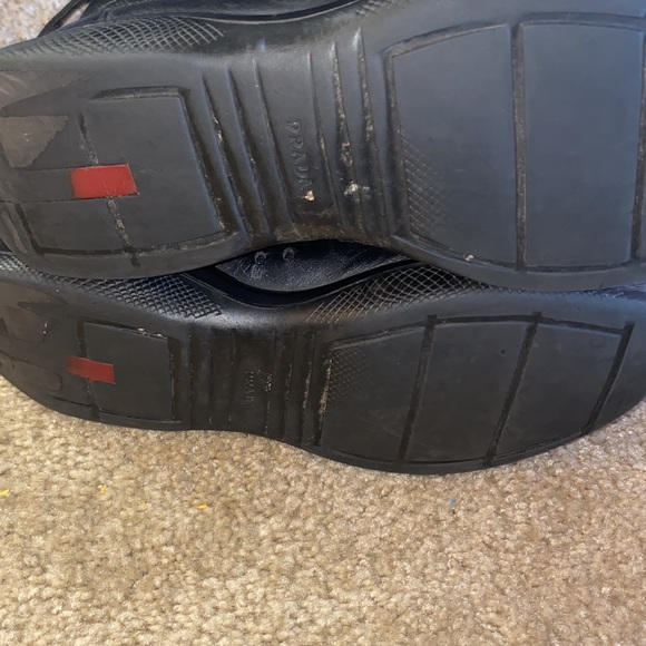 Prada Americas Cup Hightop Sneakers - Picture 9 of 11